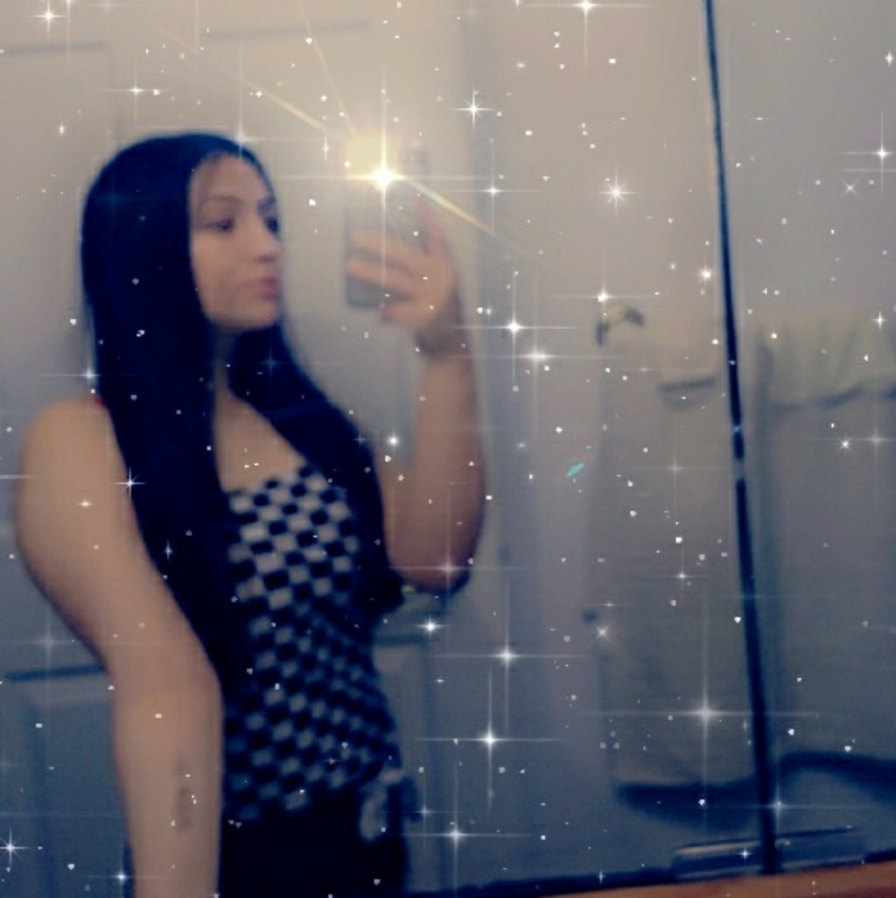 Rue 21 Checkerd crop top black and white